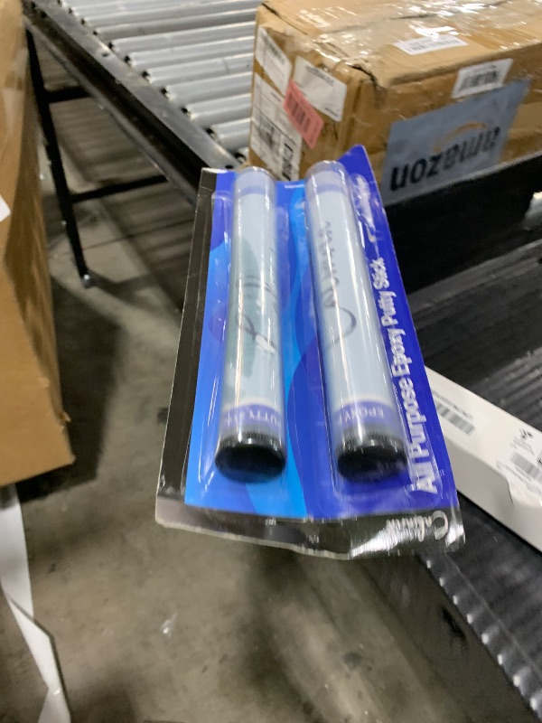 Photo 1 of Underwater Pool Putty Epoxy - 2 Part Set, Quick Set for Spa, Hot Tub, & Pool Leak Repair - Bonds to Fiberglass, Concrete & More - 8 oz Total, Easy DIY Waterproof Sealant – Work Like Magic