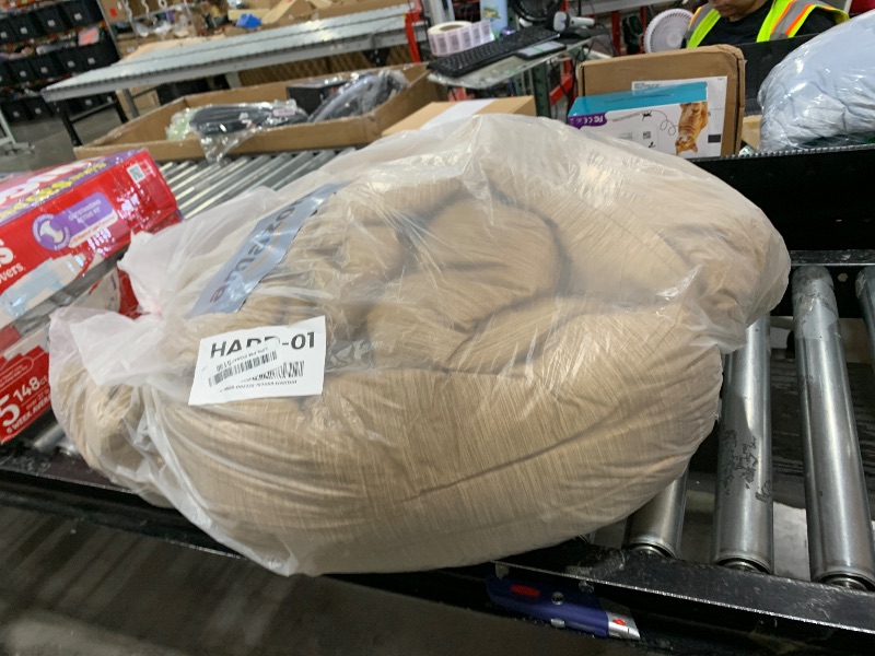 Photo 1 of Bedsure Queen Comforter Set - Brown Soft Bedding for All Seasons, Cationic Dyed Bed Set, 3 Pieces, 1 Queen Size Comforter (90"x90") and 2 Pillow Shams (20"x26"+2")