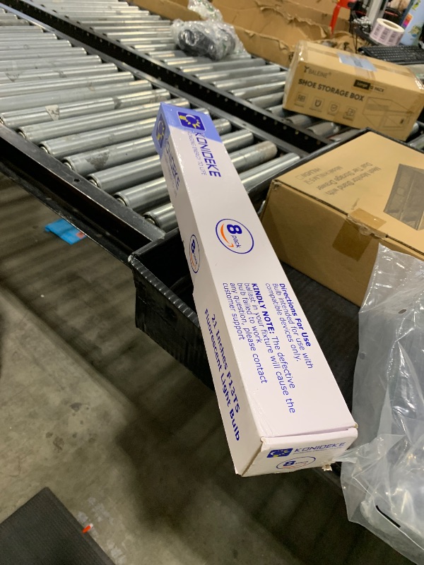 Photo 1 of 8 Pack 21 Inch T5 Fluorescent Light Bulb 13 Watt F13T5/CW Compatible for Sylvania Satco Philips GE Under Cabinet Tube Light Cool White 800 Lumen G5 Base 8 Count