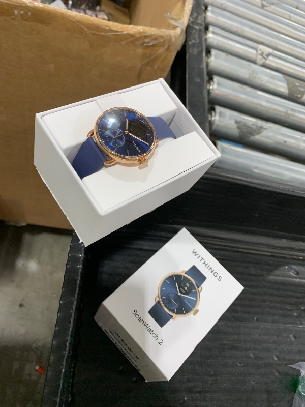 Photo 1 of Withings ScanWatch 2 - Hybrid Smart Watch, Heart Rate Monitoring, Fitness Tracker, Cycle Tracker, Sleep Monitoring, GPS Tracker, 30-Day Battery Life, Android & Apple Compatible, HSA/FSA