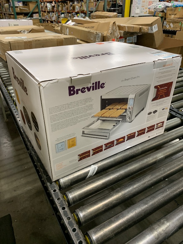 Photo 1 of Breville BOV845BSS Smart Oven Pro Countertop Oven, Brushed Stainless Steel