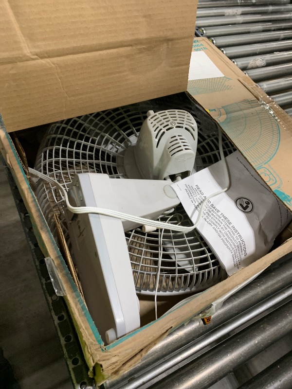 Photo 1 of Air King 9018 Commercial Grade Oscillating Wall Mount Fan, 18-Inch , White