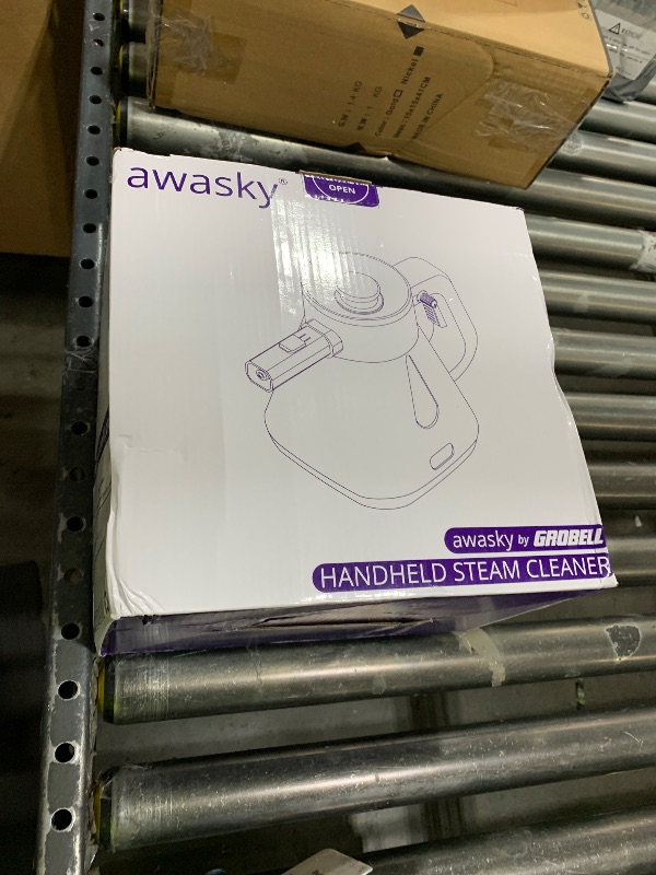 Photo 1 of awasky Steam Cleaner Handheld: 1200W Fast 10-Sec Heat-Up-750mL (25oz) Tank-No Cooling-Refill Anytime-Lockable Steam Trigger