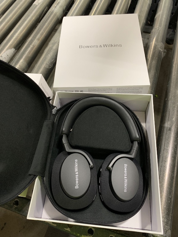 Photo 1 of Bowers & Wilkins Px7 S2e Bluetooth Headphones Over Ear, Enhanced Noise Cancellation & Transparency Mode, Crystal-Clear Calls, 30-Hour Playback, Anthracite Black, Over-Ear Headphones