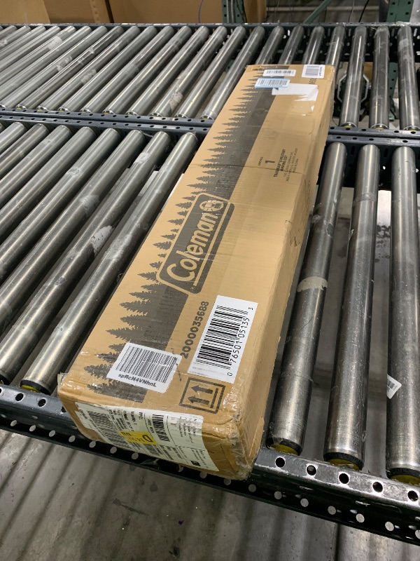 Photo 1 of Coleman Trailhead II Large Folding Cot with Easy Setup & Takedown, Supports Adults up to 6ft 2in or 300lbs, Great for Camping, Lounging, Elevated Sleeping, Guests, & More