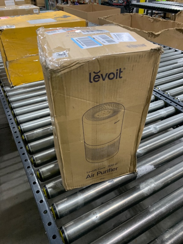 Photo 1 of LEVOIT Core 300-P (Coverage 220 sq.ft.) Activated Carbon Filter Large Room Air Purifer in White 