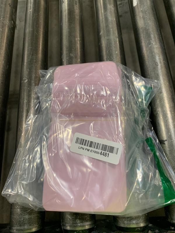 Photo 1 of 100 Pack Resealable Packaging Bags for Small Business Double-Sided Color Smell Proof Bags for Food Storage Flat Bags (Pink, 4" x 6")