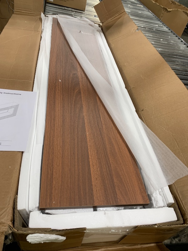 Photo 1 of 55" Console Table, Wood Entryway Table Sofa Table with Storage
