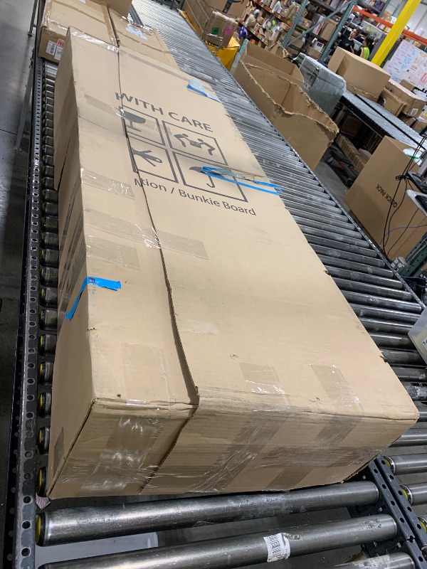 Photo 1 of Greaton Fully Assembled Split Low Profile Wood Traditional Box Spring/Foundation for Mattress with Frame Set, 75" X 48", 100vF-4/0-3LPS