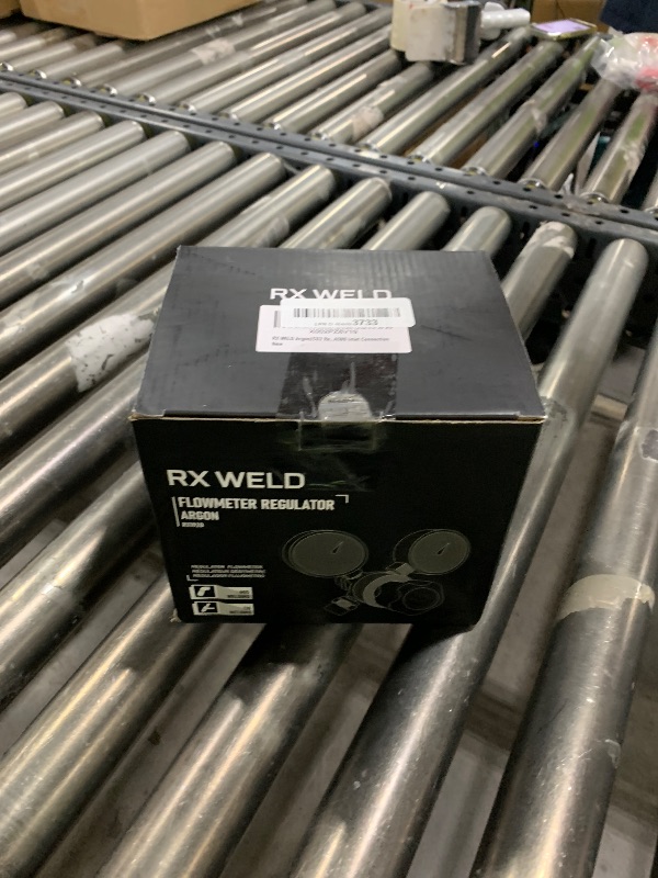 Photo 1 of RX WELD Argon Regulators Gauges Gas Welding, Regulator for MIG and TIG, CGA580 Inlet Connection