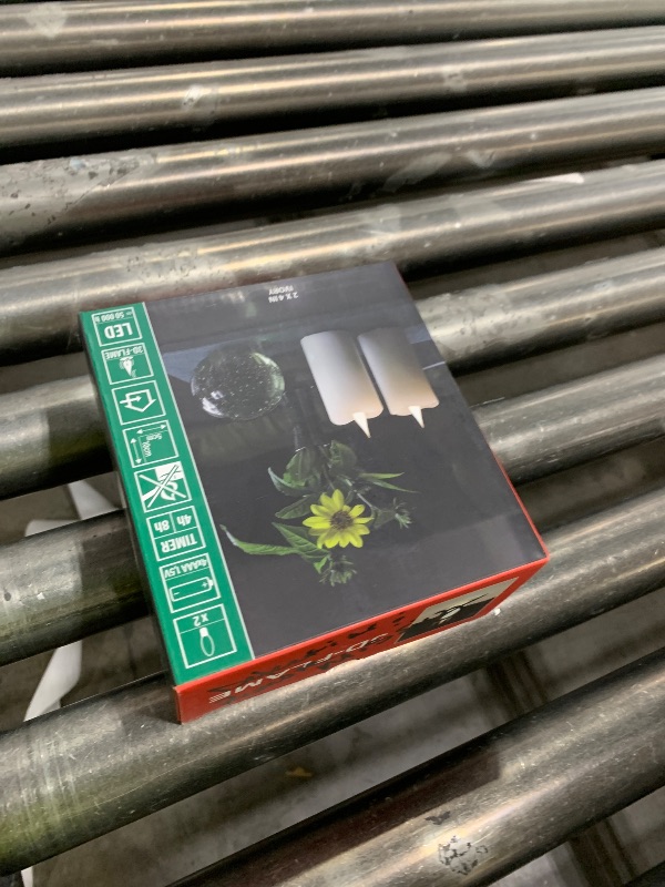 Photo 1 of TECHLONG Flameless Candles Battery Operated with Remote Timer, 3D Moving Flame Flickering