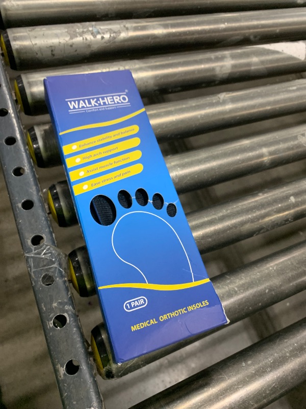Photo 1 of Plantar Fasciitis Insoles for Men Women - Orthotics Inserts, Shoe Insoles Arch Support Flat Feet Inserts Work Boot Insoles for Standing All Day (Mens 7-7 1/2 | Womens 9-9 1/2)