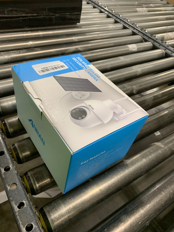 Photo 1 of ANRAN 2026 Exclusive Solar Camera Security Outdoor 2K with Adjustable Solar Panel, 360° View Night Vision, 2 Way Charge Battery Power, No Monthly Fee, Chicken Coop Wireless 2.4G WiFi Camera Home