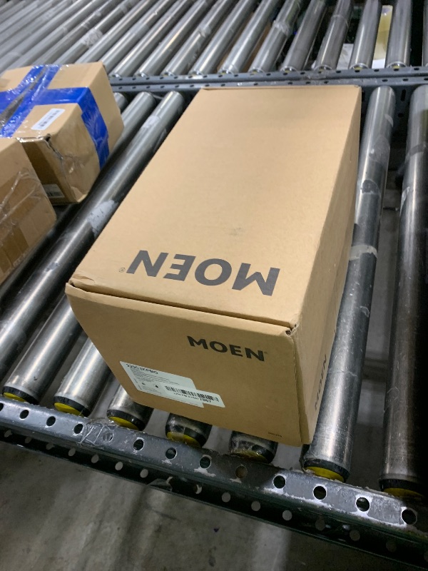 Photo 1 of Moen Verso Brushed Gold Eight-Function 7" Diameter Spray Head and Detachable Handshower Combo with Eco Performance and 72" Hose, 220C3EPBG