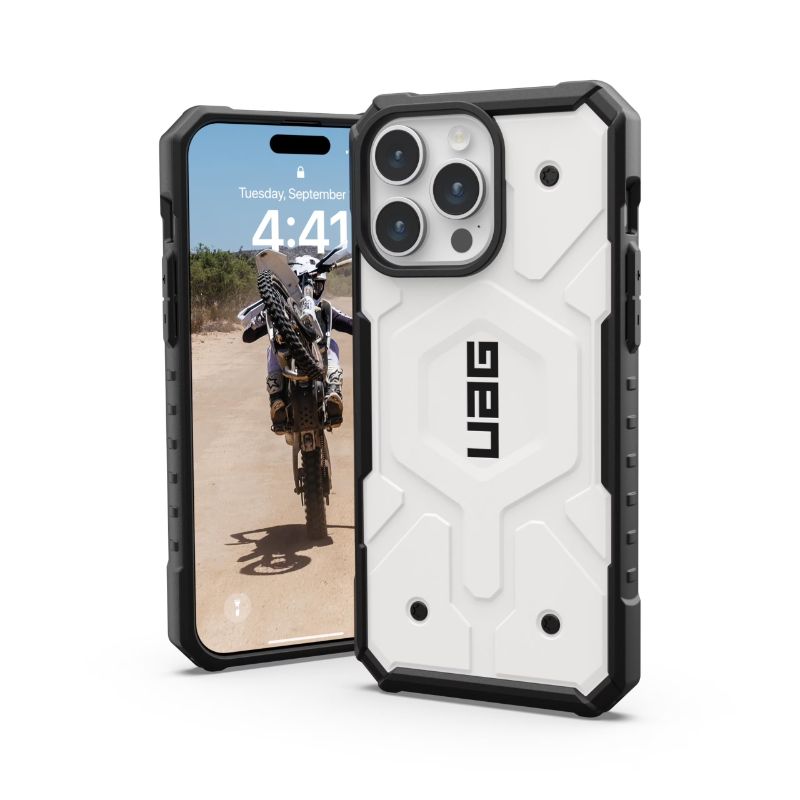 Photo 1 of UAG iPhone 15 Pro Max Case 6.7" Pathfinder White