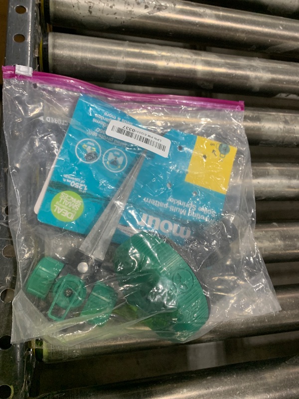 Photo 1 of Orbit 58573N H2O-Six Gear-Drive Sprinkler on Metal T-Spike