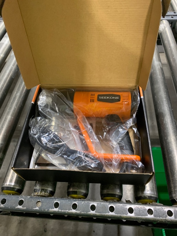 Photo 1 of SEEKONE Heat Gun 1800W Heavy Duty Fast Heat Hot Air Gun Kit with 752?&1112??400?-600??
