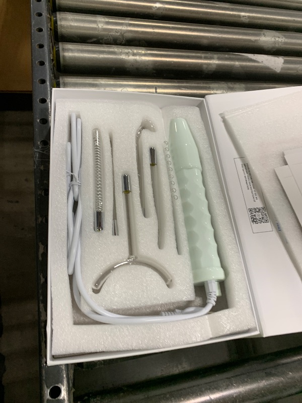 Photo 1 of NuDerma Professional Skin Therapy Wand - Portable Skin Therapy Machine with 6 Neon & Argon Wands – Boost Your Skin – Clear Firm & Tighten