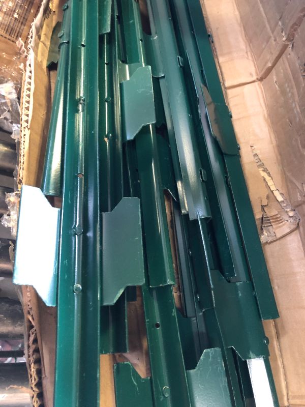 Photo 1 of   Garden Fence Post,  Heavy Duty Metal U-Post for Wire Fence, 