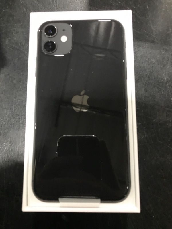 Photo 1 of Apple iPhone 11 [128GB, Black] + Carrier Subscription [Cricket Wireless]
