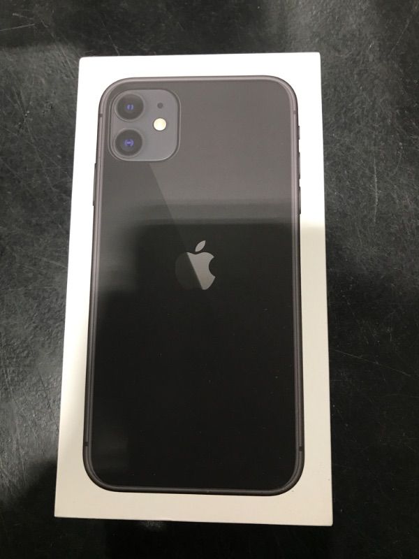Photo 1 of Apple iPhone 11 [128GB, Black] + Carrier Subscription [Cricket Wireless]
