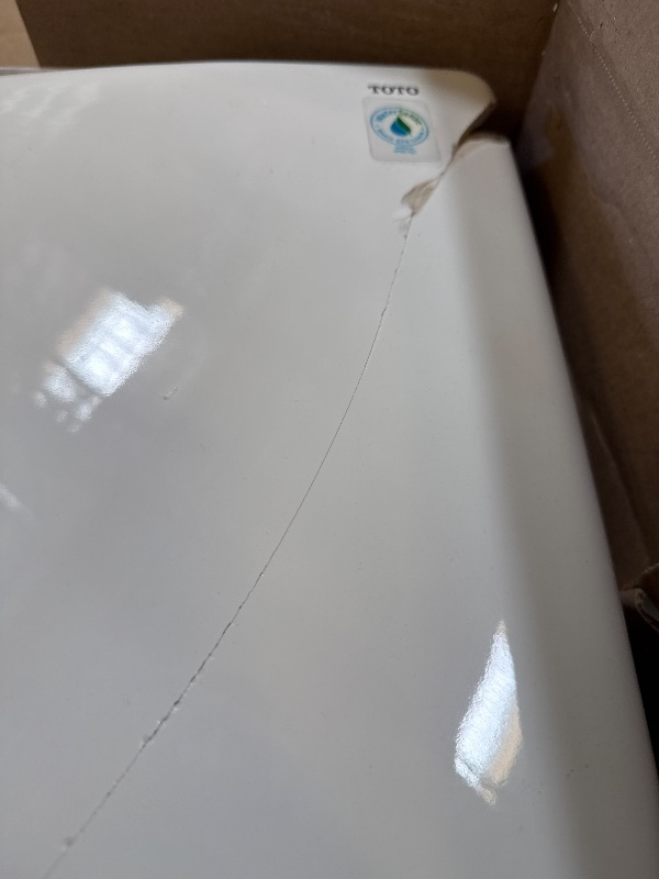 Photo 1 of TOTO Drake Transitional 1.28 GPF Toilet Tank with WASHLET+ Auto Flush Compatibility, Cotton White - ST786EA#01