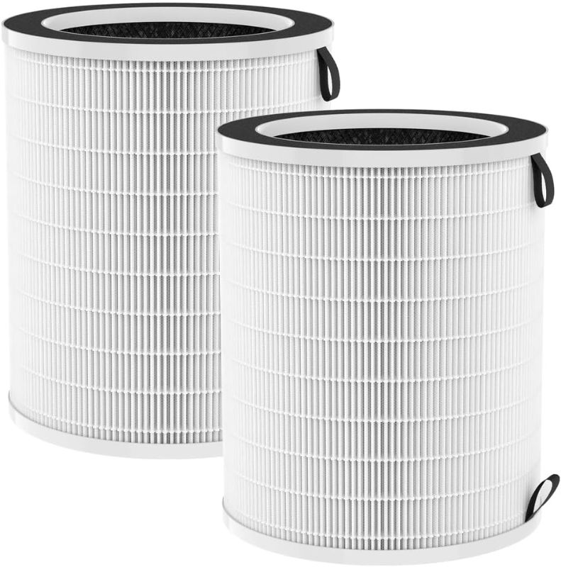 Photo 1 of 2 Pack Max/Mage/Mage Pro Replacement Filter Compatible with Afloia MAX/MAGE/MAGE PRO Air Purifier and Sans/Air-Honati/Compass Home Smart/Taylor Swoden/Cuckoo CAC-J1510FW/Rosewill RHAP-20001/20002

