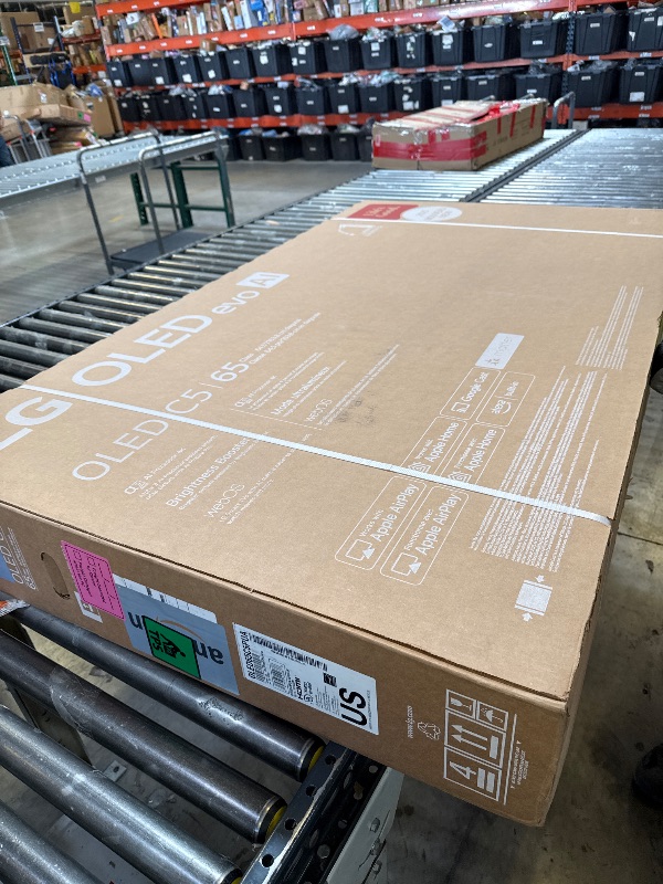 Photo 1 of LG 65-Inch Class OLED evo AI 4K C5 Series Smart TV w/Dolby Atmos, Dolby Vision, HDR10, AI Super Upscaling 4K, Filmmaker Mode, Wow Orchestra, Alexa Built-in (OLED65C5PUA, 2025)