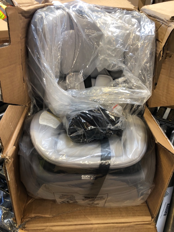 Photo 1 of Britax Poplar S Convertible Car Seat, 2-in-1 Car Seat with Slim 17-Inch Design, ClickTight Technology, Glacier Graphite
