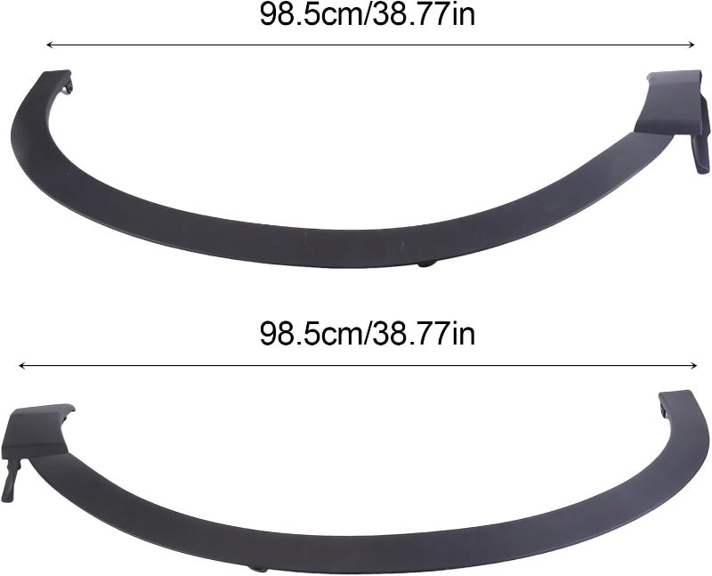 Photo 1 of 2PCS Front Left & Right Fender Trim Set fit for Honda CR-V 1.5L 2.0L 2.4L 2017-2022Driver Left and Passenger Right Side Wheel Fender Cover Molding Trim Replaces 74115TLAA02 74165TLAA02 HO1291108
