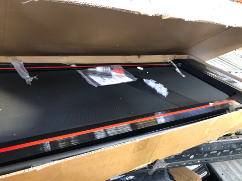 Photo 1 of Sperax Treadmill,Walking Pad,Under Desk Treadmill,3 in 1 Folding Treadmills,Treadmills for Home,Black Red