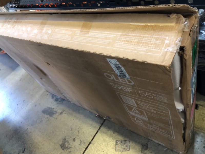 Photo 1 of Samsung 55-Inch Class OLED S95F 4K Glare Free Smart TV (2025 Model) NQ4 AI Gen3 Processor, OLED HDR Pro, Motion Xcelerator 164Hz, Dolby Atmos, Samsung Vision AI, Alexa Built-in