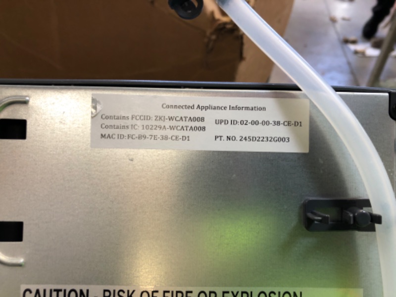 Photo 1 of GE Profile Opal 2.0 XL with 1 Gallon Tank, Chewable Crunchable Countertop Nugget Ice Maker, Scoop included, 38 lbs in 24 hours, Pellet Ice Machine with WiFi & Smart Connected, Stainless Steel