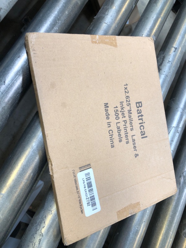 Photo 1 of 1" x 2-5/8" Address Labels 1500 labels sticker paper for Laser/Ink Jet Printer mailing labels 8.5"×11" white 30 per sheet