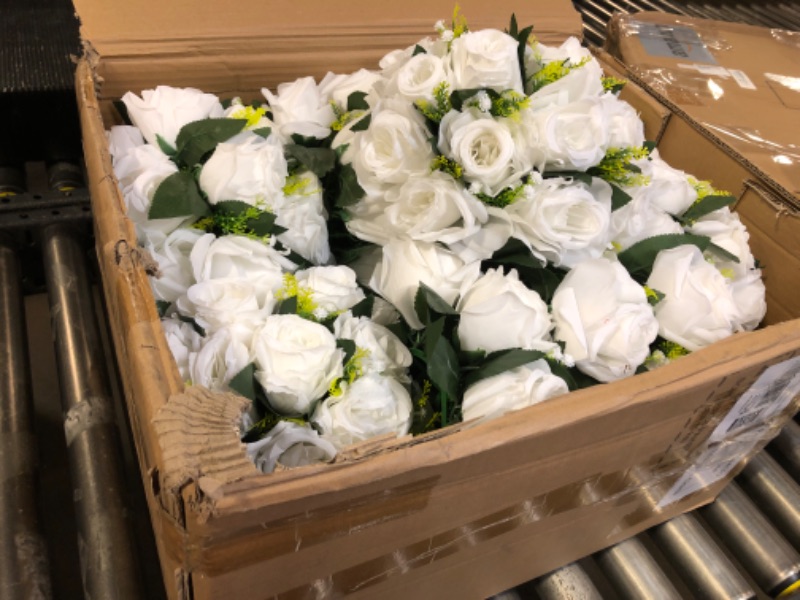 Photo 1 of   Silk Flower Ball Centerpiece Party Decoration 
