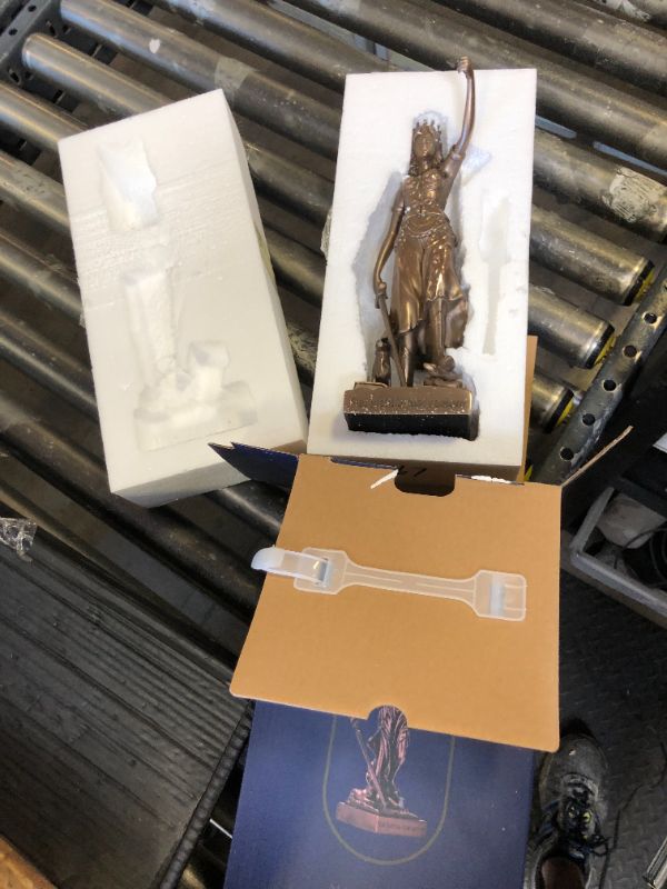 Photo 1 of Magicsculp-The Lady Justice Statue - Greek Roman Goddess of Justice 12inch Museum Grade Collectible Figurine | Synthetic Resin-S
