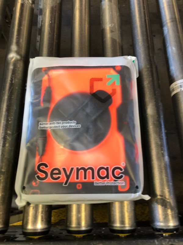 Photo 1 of SEYMAC stock Case for iPad 9th/ 8th/ 7th Generation 10.2'', Shockproof with Screen Protector, Pencil Holder [360° Rotating Hand Strap] & Stand, for iPad 10.2 inch 2021-2019 (Brightorange)