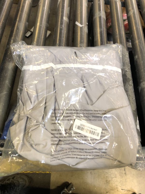 Photo 1 of RV Short Queen Sheet Set 60 X 75 - 4 Piece RV Short Queen Bed Sheets - Soft, Breathable & Cooling - Designed for Bunks, Trailers & Campers - Fits 8” to 10" Mattress - Comfy Luxury Bedding - Light Grey