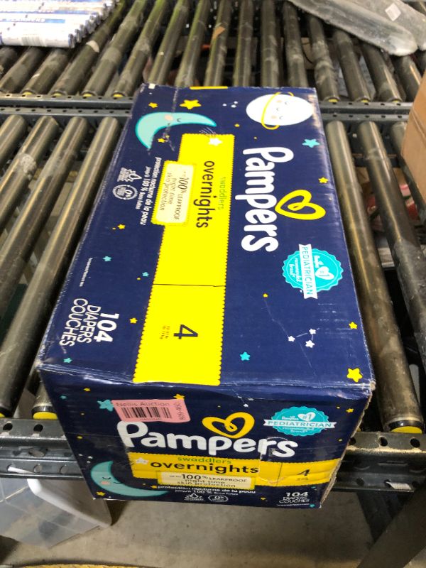 Photo 1 of Pampers Swaddlers Overnight Diapers