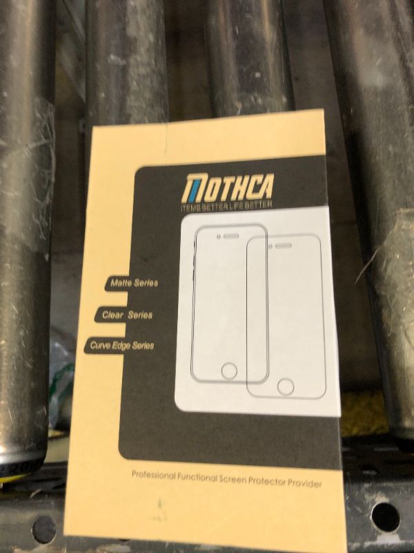 Photo 1 of Mothca Matte Glass Screen Protector for iPhone 16 Plus/iPhone 15 Plus (6.7 inch) Anti-Glare & Anti-Fingerprint Tempered Glass Film, [Easy Installation Frame] Case Friendly, Smooth as Silk