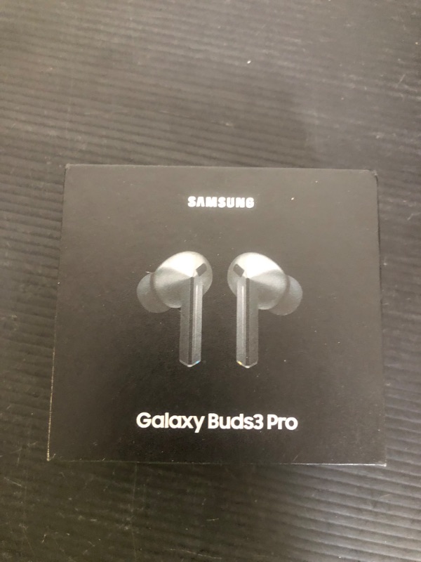Photo 1 of Samsung Galaxy Buds 3 Pro AI True Wireless Bluetooth Earbuds, Noise Cancelling, Sound Optimization, Redesigned Comfort Fit, Silver [US Version, Amazon Exclusive, 2Yr Warranty]