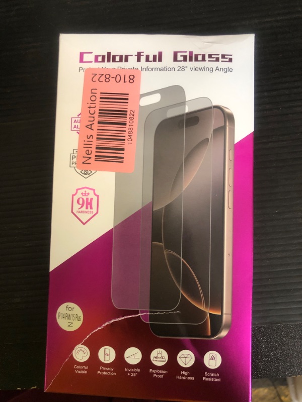 Photo 1 of Ifaeveus 2 Pack Privacy Screen Protector for iPhone 14 Pro Max Tempered Glass for 14 ProMax 6.7inch Private Saver Anti-Spy Anti-Blue Light Eye Protection Anti-Scratch Full Coverage