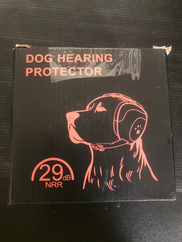 Photo 1 of BERGWERK Dog Ear Muffs Noise Protection,29dB NRR Dog Noise Cancelling Ear Muffs for Hearing Protection with Fast Snap Lock (Pink,L)
