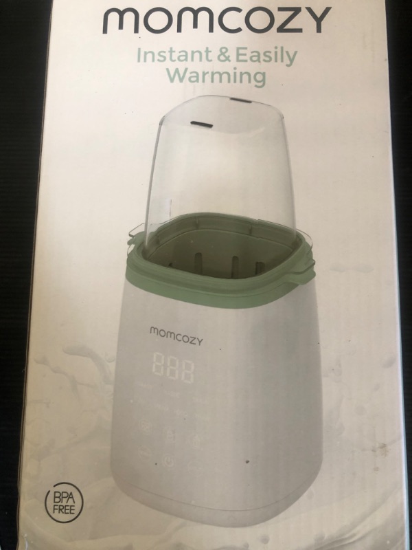 Photo 1 of Momcozy Bottle Warmer, Fast Bottle Warmers for All Bottles with Timer, Accurate Temperature Control and Automatic Shut-Off, Multifunctional Bottle Warmer for Breastmilk