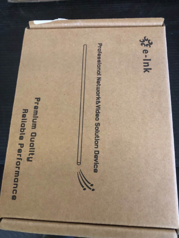 Photo 1 of E-link Hardened Industrial Gigabit PoE+ Injector, 12~48V Input PoE+ Adapter, IEEE802.3af/at 30W Output up to 328ft, Din-Rail and Wall-Mount Installation