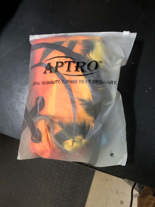 Photo 1 of APTRO Men's Swim Trunks 9" Quick Dry Bathing Suit Big & Tall Beach Swimsuits #012-Palm M
