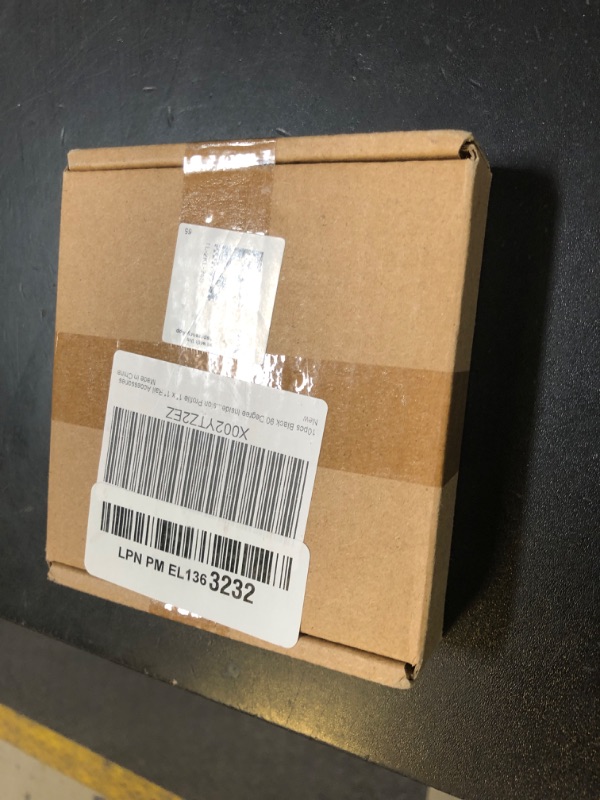Photo 1 of BLCCLOY 10Sets 1" x 1" Aluminum Extrusion Profiles 10 Series L-Shape Corner Connector 1010 Bracket with T Nuts Bolts for 1 Inch x 1 Inch Aluminium Extruded Profiles Rail