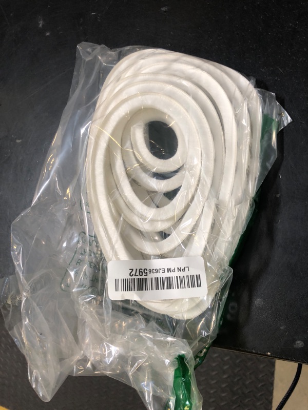 Photo 1 of 16 Ft Window Seal Strip, 0.35 inch x 0.35 inch Sliding Door Weather Stripping Window Seal, Pile Self Adhesive Window Weather Stripping,Door Noise Blocker, White