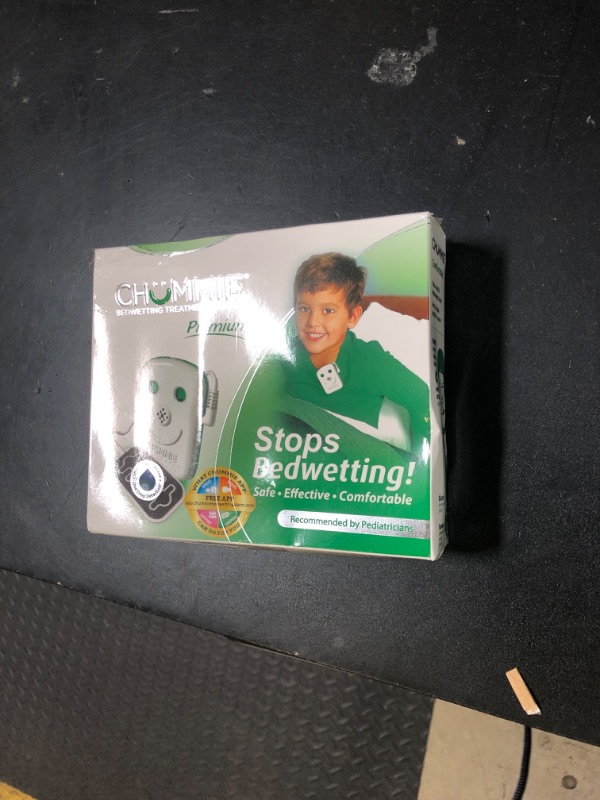 Photo 1 of Chummie Premium Bedwetting Alarm for Deep Sleepers - Award Winning, Clinically Proven System with Loud Sounds, Bright Lights and Strong Vibrations, Green