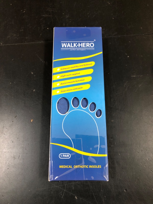 Photo 1 of Plantar Fasciitis Feet Insoles Arch Supports Orthotics Inserts Relieve Flat Feet, High Arch (Mens 6-6 1/2 | Womens 8-8 1/2)